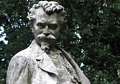 The memorial portrait sculpture of Benjamin Whitehead.