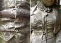 Their clothing shows the attention to detail and intricate surface texture that helps bring these statues to life.